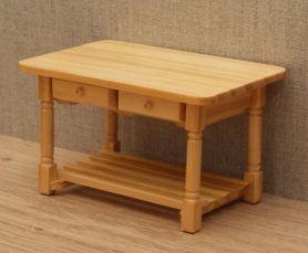 Dolls house kitchen side table