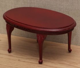 Dolls house oval dining table